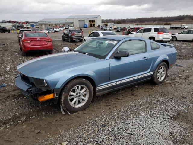 1ZVFT80N365228434 - 2006 FORD MUSTANG BLUE photo 1