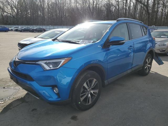 JTMRFREV6JJ732918 - 2018 TOYOTA RAV4 ADVENTURE BLUE photo 1