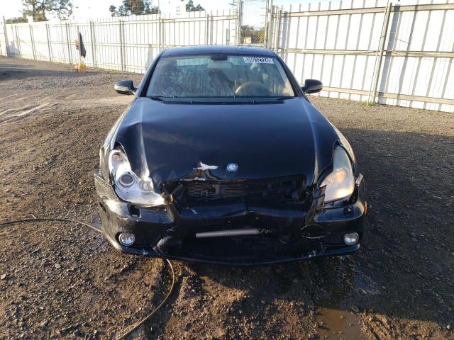 WDDDJ7CB1BA170245 - 2011 MERCEDES-BENZ CLS 550 BLACK photo 5