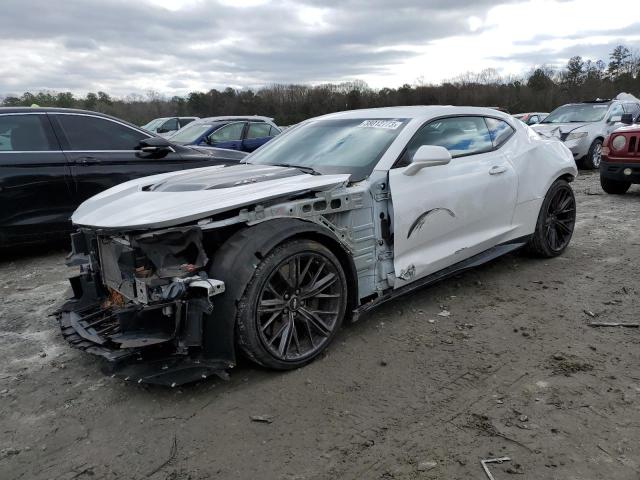 1G1FK1R60K0145651 - 2019 CHEVROLET CAMARO ZL1 WHITE photo 1