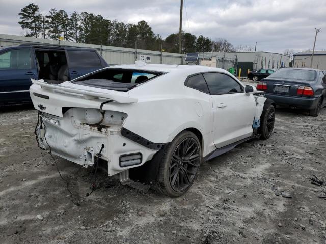 1G1FK1R60K0145651 - 2019 CHEVROLET CAMARO ZL1 WHITE photo 3