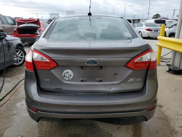 3FADP4BJXEM132266 - 2014 FORD FIESTA SE GRAY photo 6