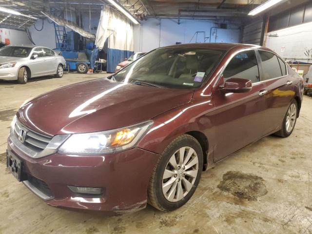 1HGCR2F8XFA073876 - 2015 HONDA ACCORD EXL MAROON photo 1