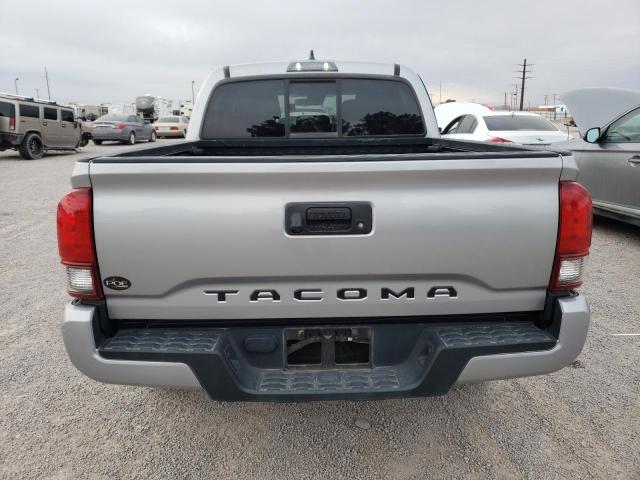 5TFAX5GN5KX133961 - 2019 TOYOTA TACOMA DOUBLE CAB SILVER photo 6