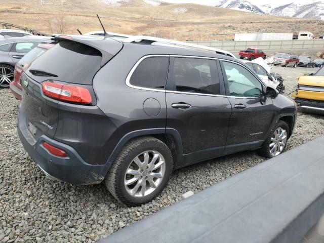 1C4PJMDS1FW752889 - 2015 JEEP CHEROKEE LIMITED GRAY photo 3