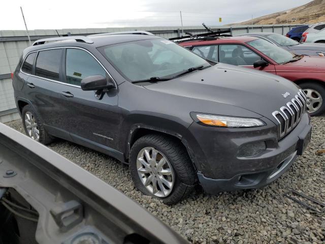 1C4PJMDS1FW752889 - 2015 JEEP CHEROKEE LIMITED GRAY photo 4