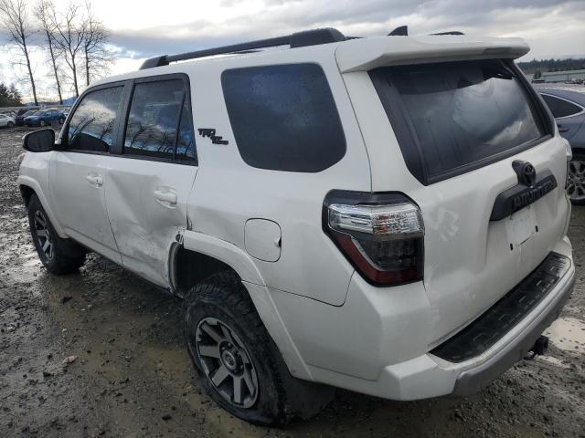 JTERU5JR1M5952287 - 2021 TOYOTA 4RUNNER SR5 PREMIUM WHITE photo 2