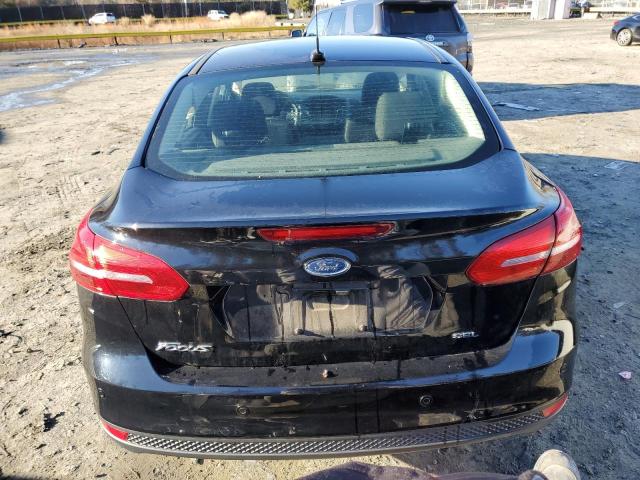 1FADP3H20HL302215 - 2017 FORD FOCUS SEL BLACK photo 6