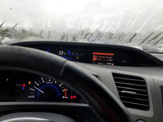 2HGFB2F92CH505299 - 2012 HONDA CIVIC EXL ნაცრისფერი ფოტო 9