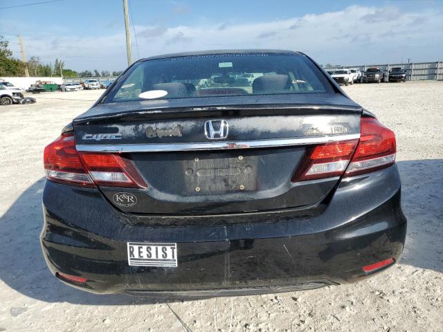 2HGFB2F51DH552838 - 2013 HONDA CIVIC LX BLACK photo 6