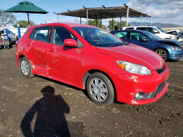 2T1KU4EEXCC829225 - 2012 TOYOTA COROLLA MA RED photo 4