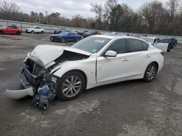 JN1BV7AP1FM352782 - 2015 INFINITI Q50 BASE WHITE photo 1