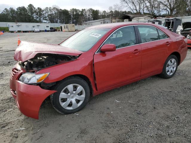 4T1BE46K17U134640 - 2007 TOYOTA CAMRY CE RED photo 1