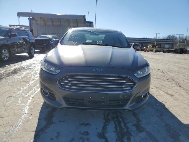 1FA6P0HD1F5112613 - 2015 FORD FUSION SE GRAY photo 5