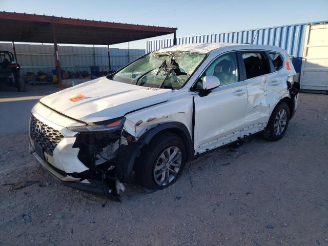 5NMS23AD6KH086021 - 2019 HYUNDAI SANTA FE SE WHITE photo 1