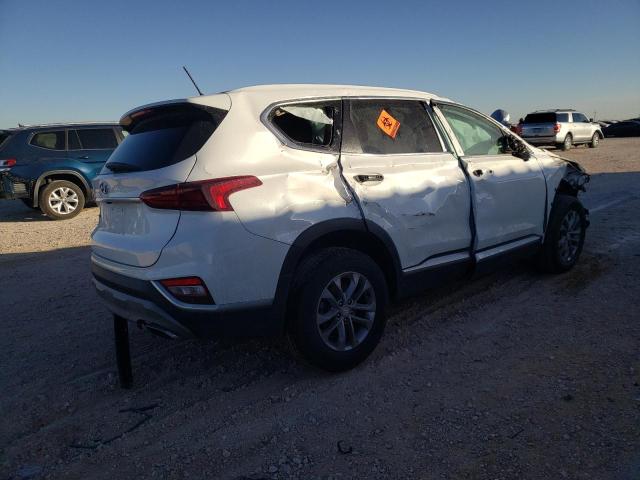 5NMS23AD6KH086021 - 2019 HYUNDAI SANTA FE SE WHITE photo 3