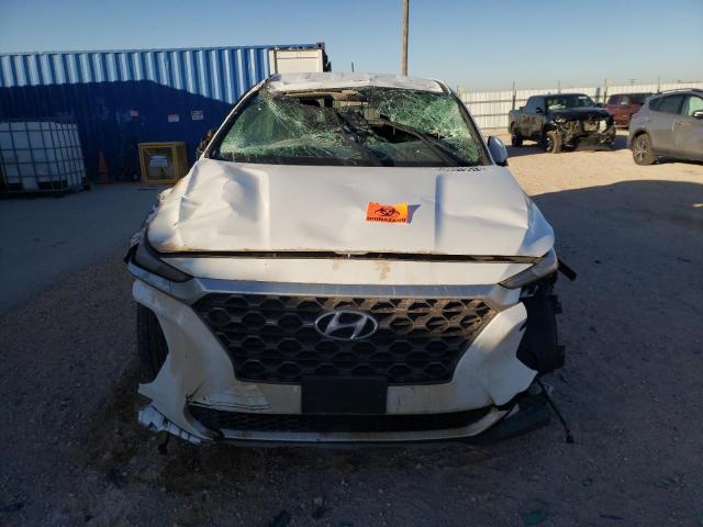 5NMS23AD6KH086021 - 2019 HYUNDAI SANTA FE SE WHITE photo 5