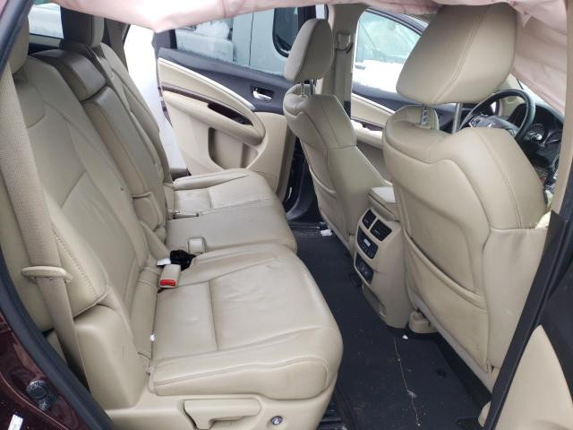 5FRYD4H55HB021193 - 2017 ACURA MDX TECHNOLOGY 勃艮第红 照片 10