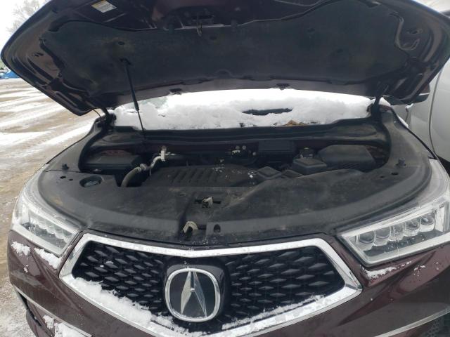 5FRYD4H55HB021193 - 2017 ACURA MDX TECHNOLOGY 勃艮第红 照片 11