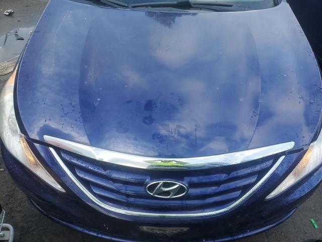 5NPEB4AC5DH637913 - 2013 HYUNDAI SONATA GLS BLUE photo 11