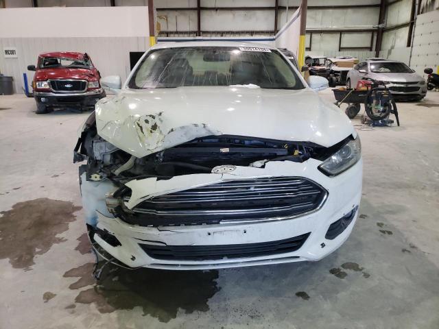 3FA6P0HD9ER148450 - 2014 FORD FUSION SE WHITE photo 5