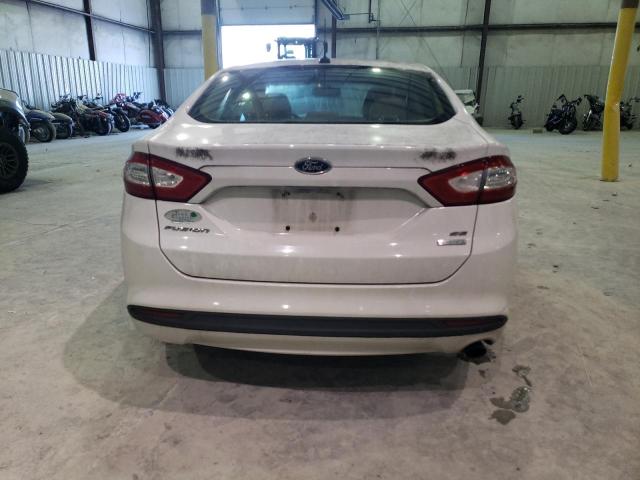 3FA6P0HD9ER148450 - 2014 FORD FUSION SE WHITE photo 6