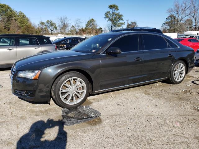 WAURVAFD7BN005742 - 2011 AUDI A8 L QUATTRO GRAY photo 1