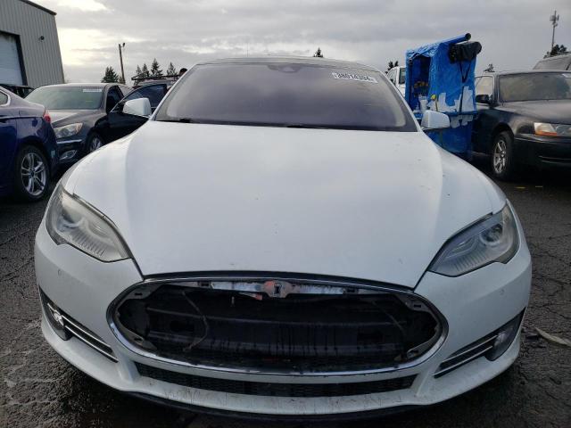 5YJSA1E28FF107412 - 2015 TESLA MODEL S Ağ foto 5