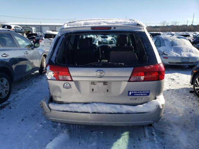 5TDZA22C35S352680 - 2005 TOYOTA SIENNA XLE SILVER photo 6