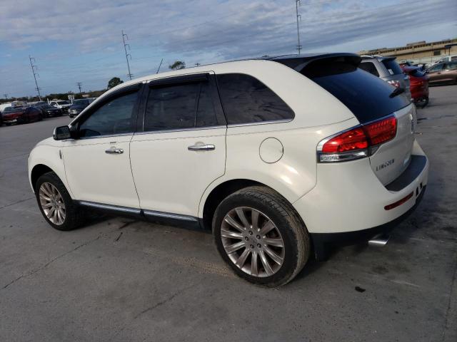 2LMDJ6JK0CBL03543 - 2012 LINCOLN MKX WHITE photo 2