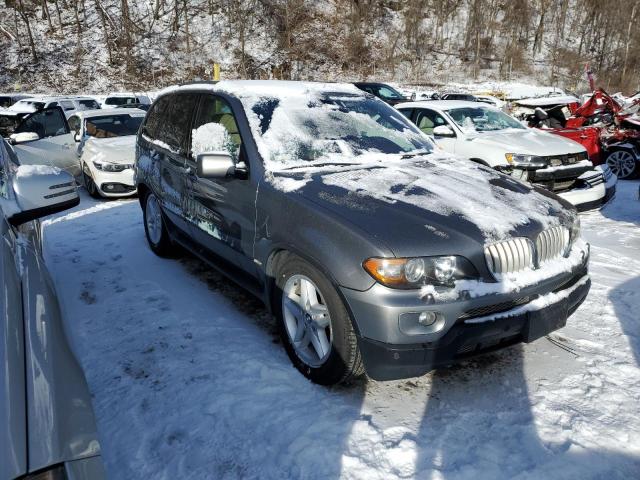 5UXFB53534LV00343 - 2004 BMW X5 4.4I GRAY photo 4