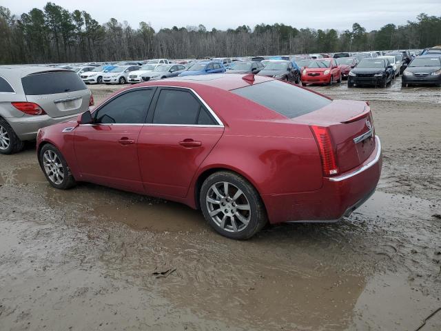 1G6DJ577590156985 - 2009 CADILLAC CTS RED photo 2