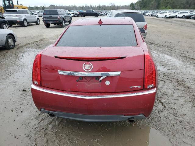 1G6DJ577590156985 - 2009 CADILLAC CTS RED photo 6