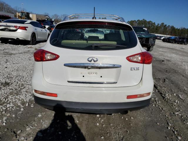 JNKAJ09E89M900682 - 2009 INFINITI EX35 BASE WHITE photo 6