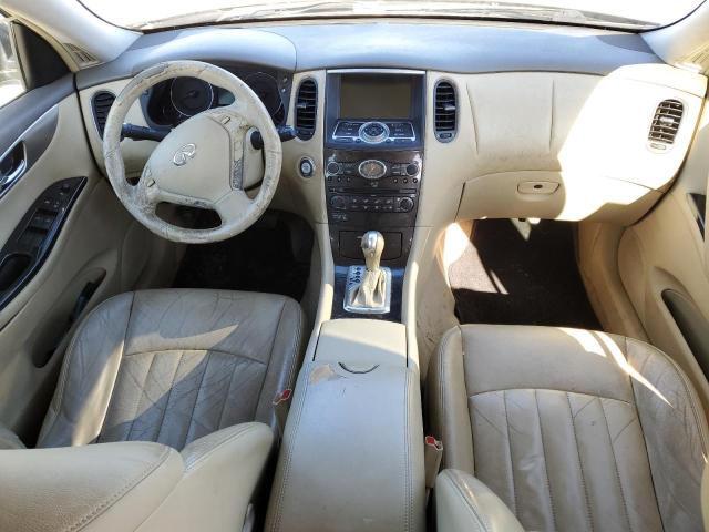 JNKAJ09E89M900682 - 2009 INFINITI EX35 BASE WHITE photo 8