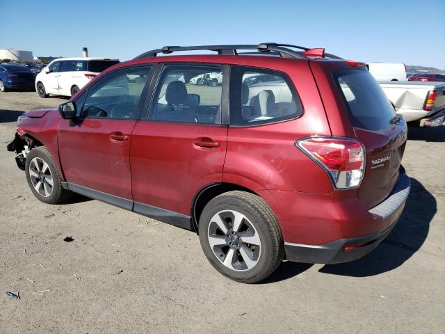 JF2SJABC0HH809063 - 2017 SUBARU FORESTER 2.5I RED photo 2