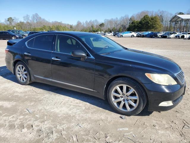 JTHBL46F575047927 - 2007 LEXUS LS 460 BLACK photo 4