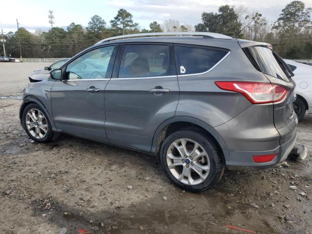 1FMCU0J99EUB43667 - 2014 FORD ESCAPE TITANIUM GRAY photo 2