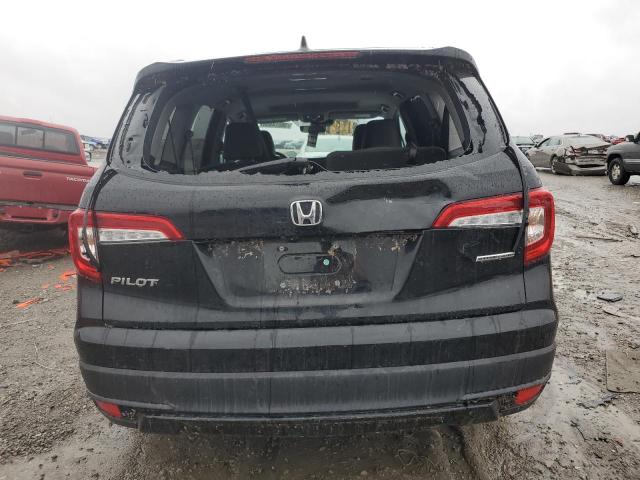 5FNYF5H26NB019889 - 2022 HONDA PILOT SE BLACK photo 6