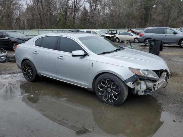 1LNHL9DK4DG607411 - 2013 LINCOLN MKS SILVER photo 4