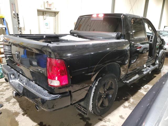 3C6RR7LT1NG360061 - 2022 RAM 1500 CLASS SLT შავი ფოტო 3