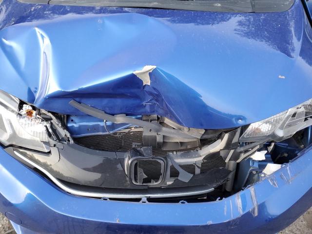 JHMGK5H73GS000711 - 2016 HONDA FIT EX BLUE photo 11