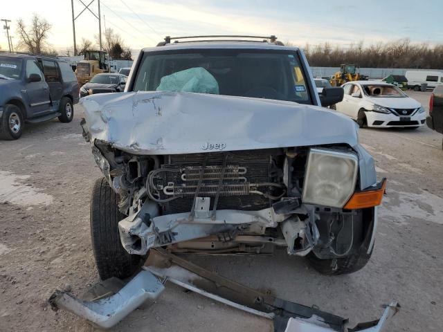 1J8HG48K77C612497 - 2007 JEEP COMMANDER SILVER photo 5