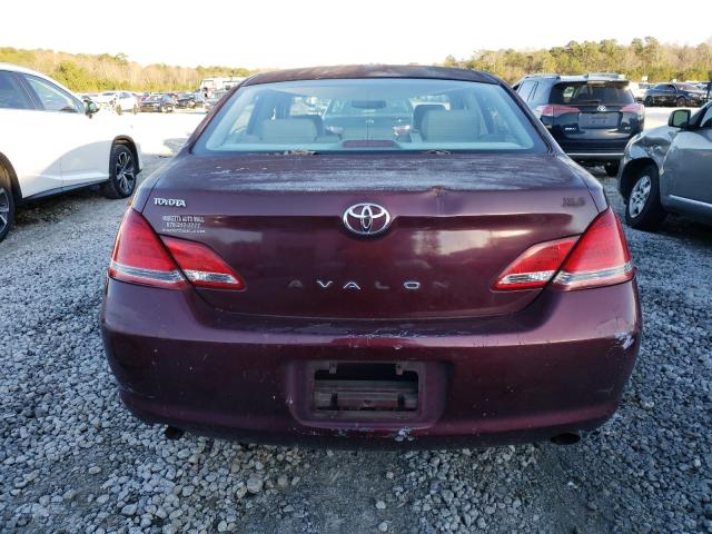 4T1BK36B56U131676 - 2006 TOYOTA AVALON XL BURGUNDY photo 6