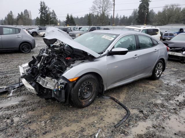 2HGFC2F50HH528677 - 2017 HONDA CIVIC LX SILVER photo 1