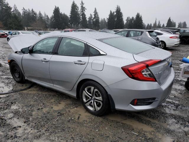 2HGFC2F50HH528677 - 2017 HONDA CIVIC LX SILVER photo 2