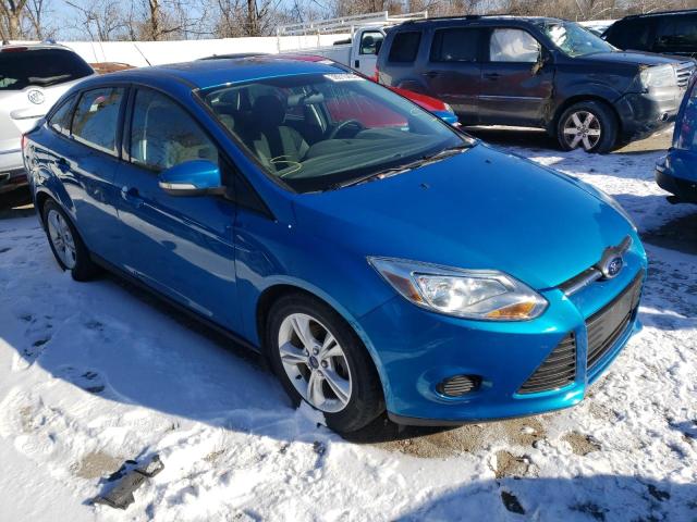 1FADP3F2XEL427656 - 2014 FORD FOCUS SE BLUE photo 4