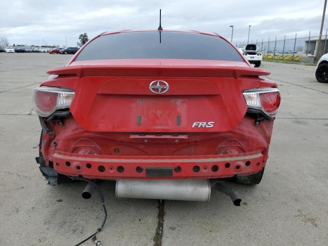 JF1ZNAA18D2725481 - 2013 TOYOTA SCION FR-S RED photo 6