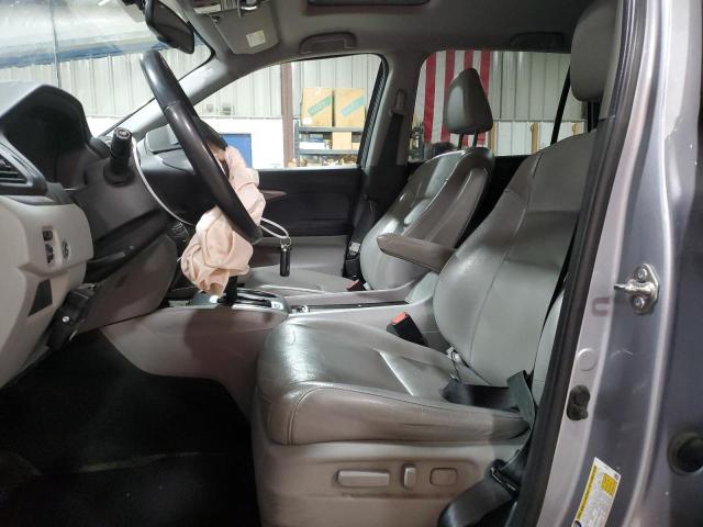 5FNYF6H54JB035678 - 2018 HONDA PILOT EXL SILVER photo 7