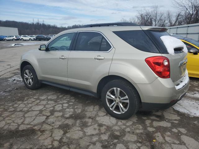 2GNFLEEK6D6329251 - 2013 CHEVROLET EQUINOX LT BEIGE photo 2